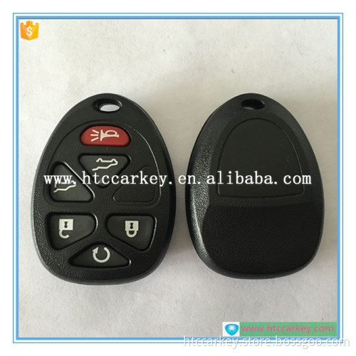 trade assurance auto key 5+1 button remote shell for GMC key